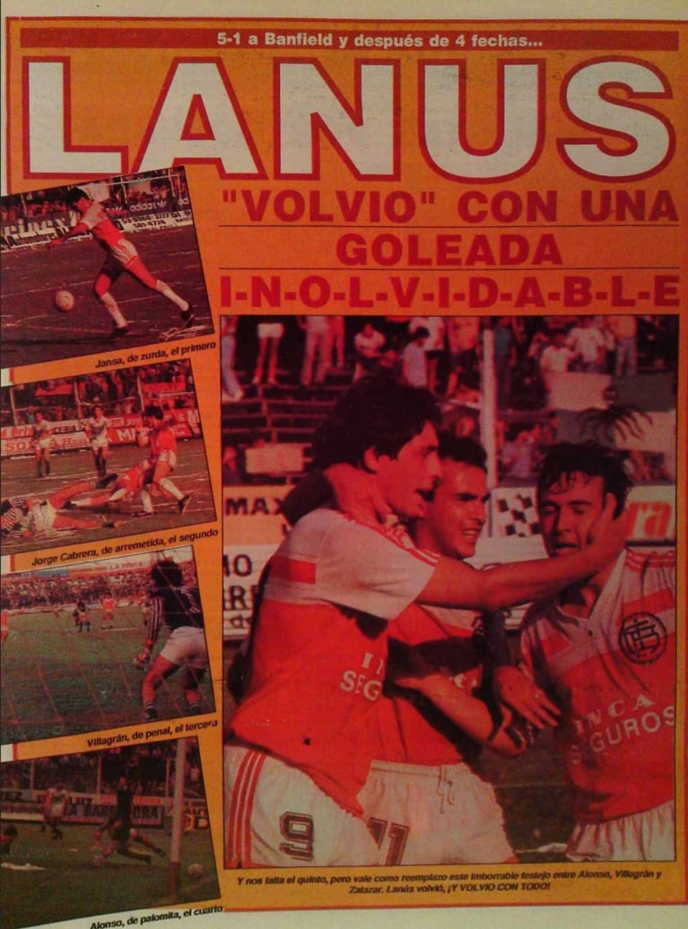 Imagen del partido Lanús vs Banfield