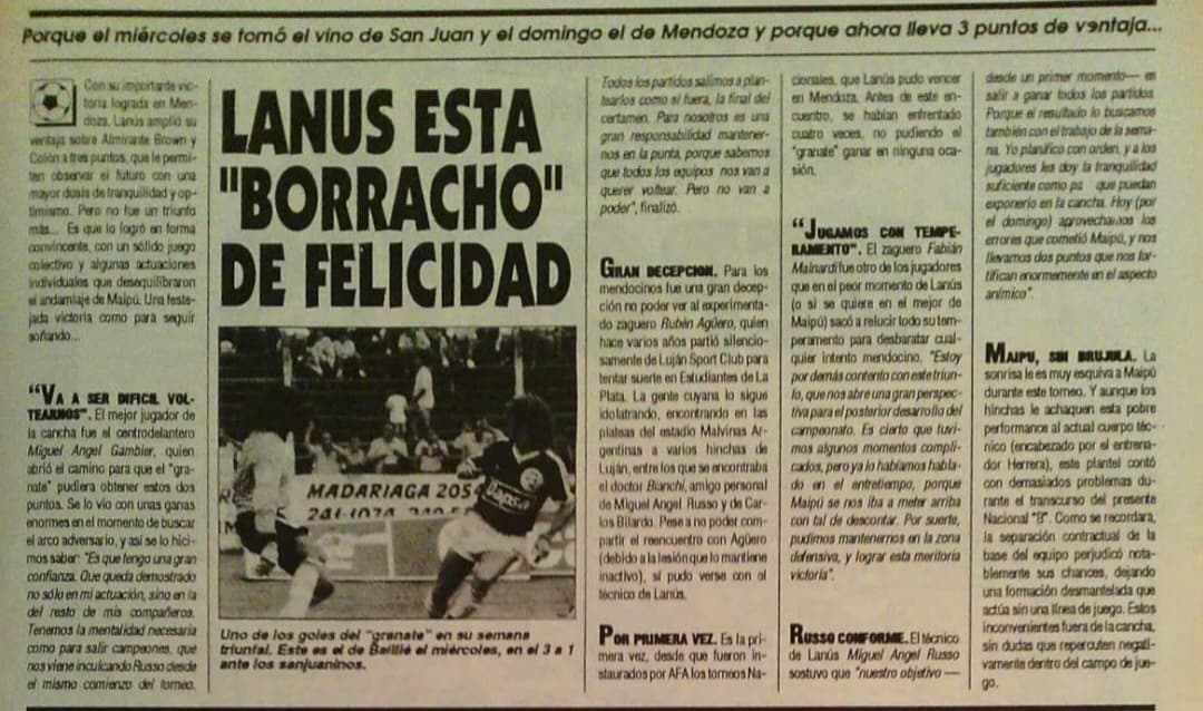 Imagen del partido Lanús vs San Martín (San Juan)