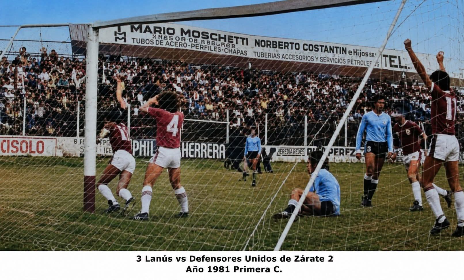Imagen del partido Lanús vs Defensores Unidos (Zárate)