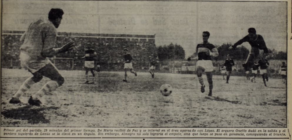 Imagen del partido Lanús vs Almagro