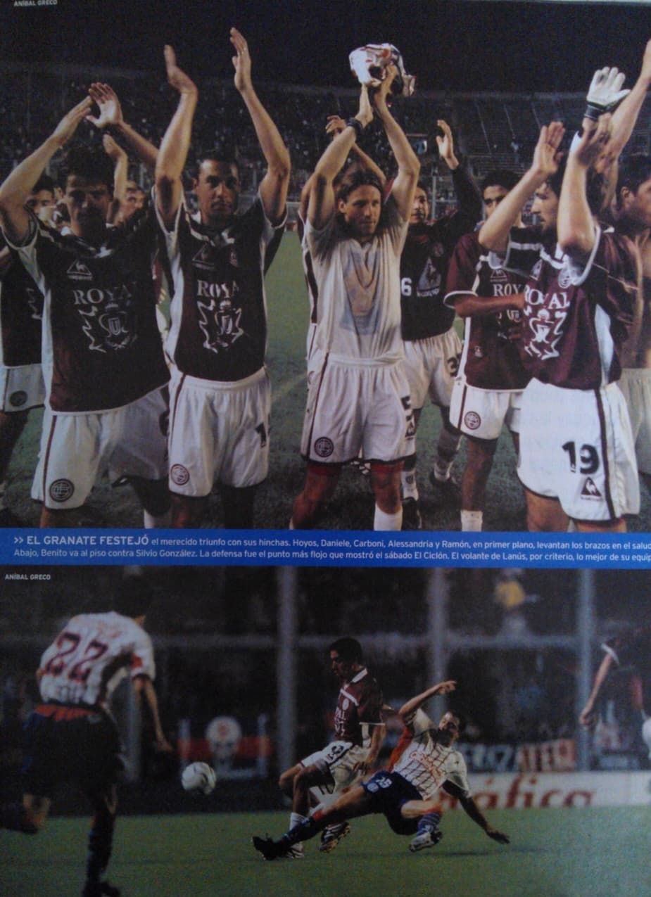 Imagen del partido Lanús vs San Lorenzo