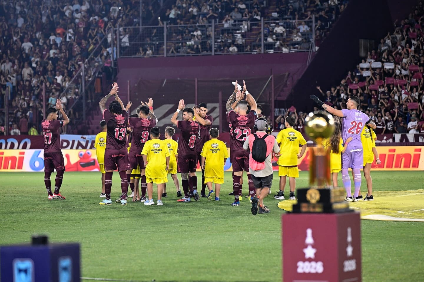 Imagen del partido Lanús vs Boca Juniors